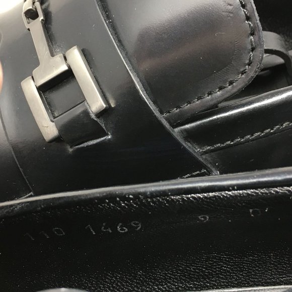 VTG Gucci Horsebit Loafers Shoes Size 9.5 Black